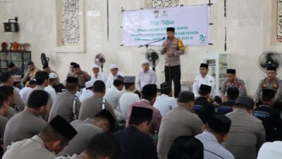 Polres Maros dan Baznas Maros Gelar Zikir Akbar Bersama Santri, Sambut Bulan Suci Ramadhan 2026