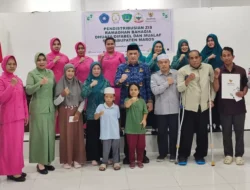 BAZNAS Maros Salurkan ZIS “Ramadhan Bahagia”, Dhuafa hingga Difabel Rasakan Manfaat