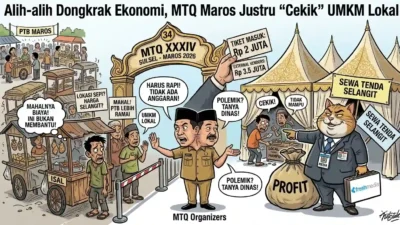 Alih-alih Dongkrak Ekonomi, MTQ Maros Justru “Cekik” UMKM Lokal dengan Sewa Tenda Selangit