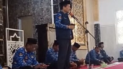 Kepala KUA Maros Baru Beri Sambutan pada Pelatihan Penyelenggaraan Jenazah